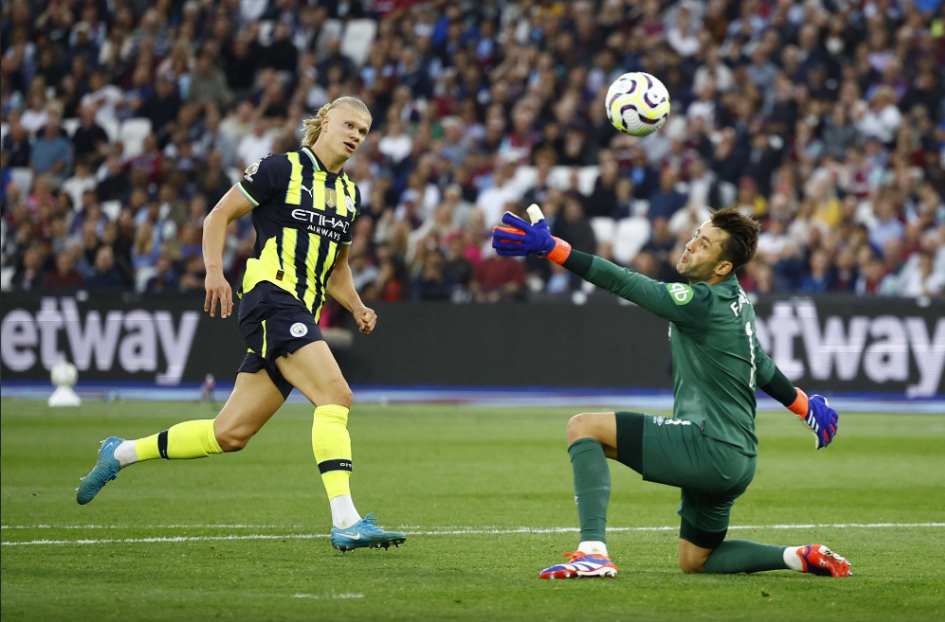 Kết quả Ngoại Hạng Anh: West Ham United 1-3 Manchester City