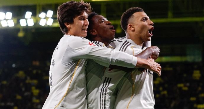 Mbappé's Brace Propels Real Madrid to La Liga Summit with 2-0 Win Over Villarreal