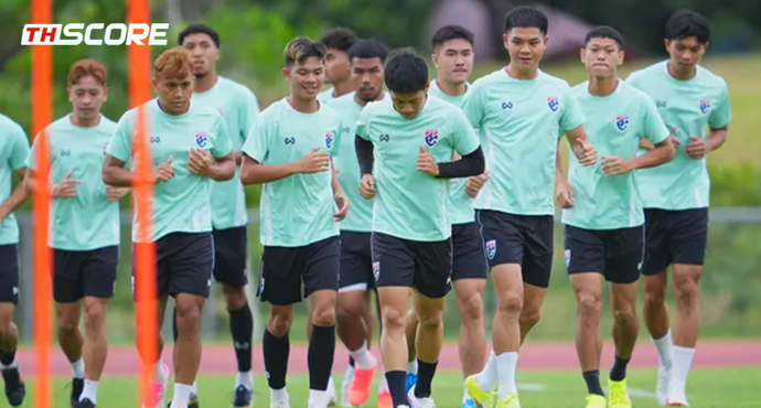 ⚽ ทีมชาติไทยติวเข้มมื้อสุดท้าย! 
