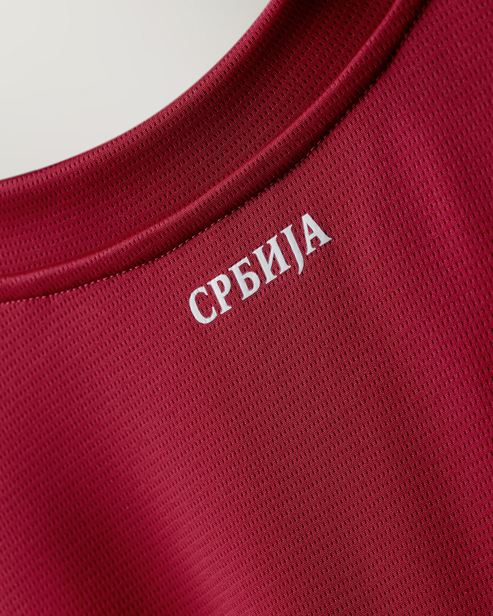 ​Áo đấu sân nhà và sân khách của ĐTQG Serbia cho EURO 2024