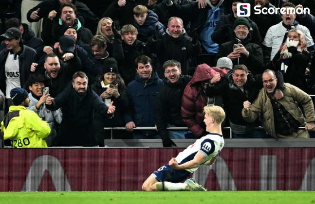 베리발 결승골+ 철문 킨스키...토트넘, 카라바오컵 1차전서 리버풀에 1-0 기선제압!