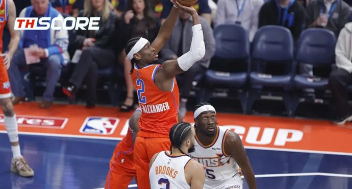 NBA - โอกลาโฮม่า ซิตี้ ธันเดอร์ 138-89 ฟีนิกซ์ ซันส์