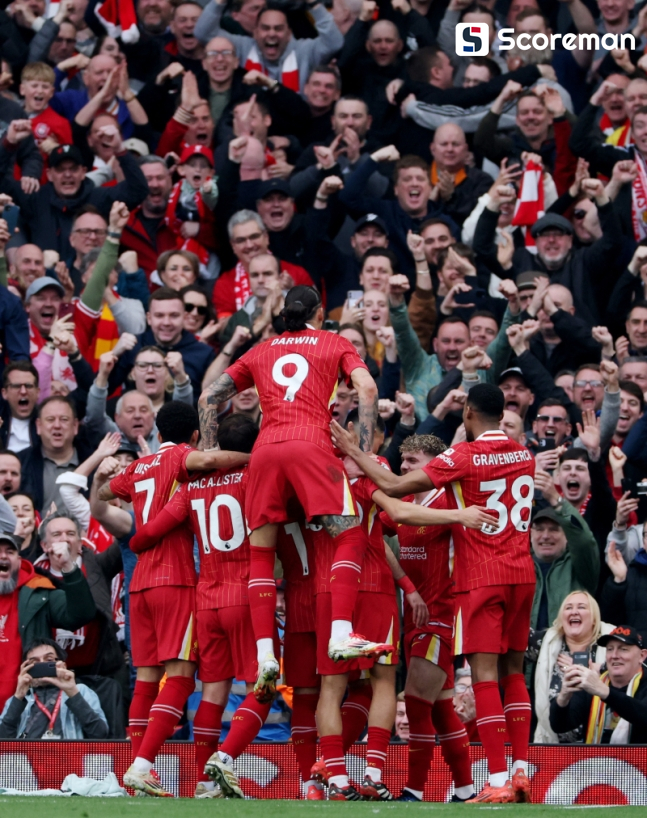리버풀, 사우샘프턴에 3-1 승리...우승 확률 99.2% ‘EPL 우승 경쟁 끝났다’