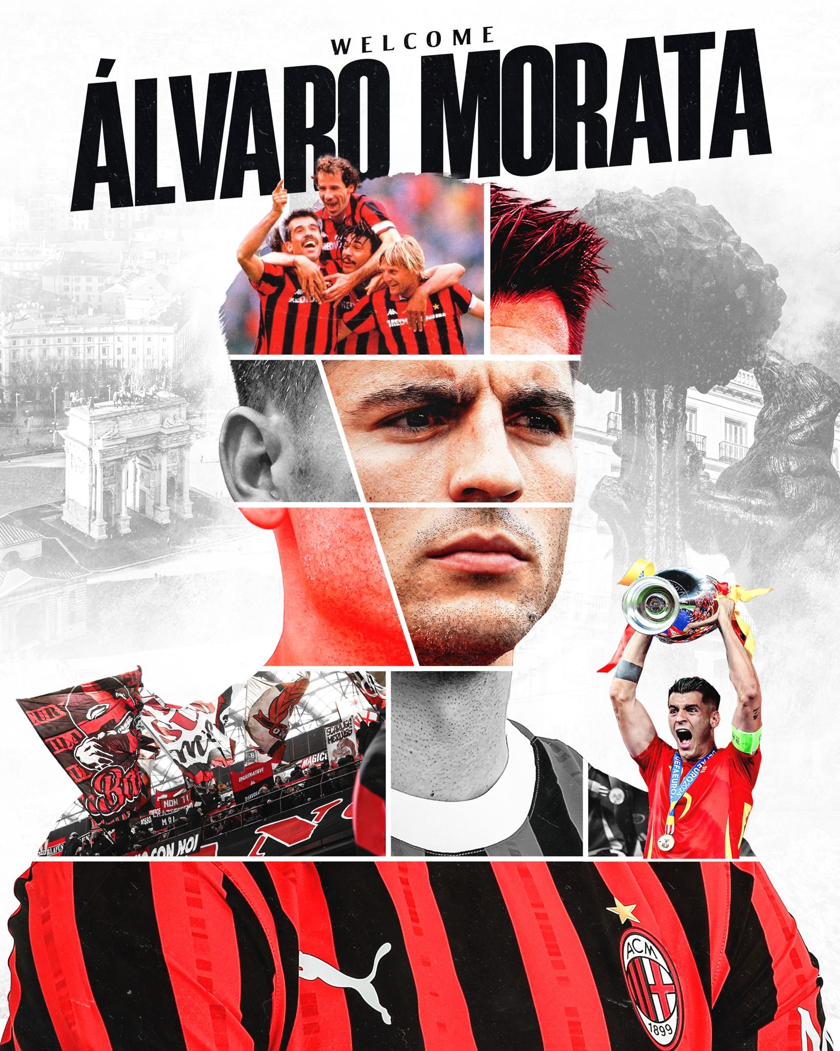 AC Milan Secure Alvaro Morata from Atletico Madrid