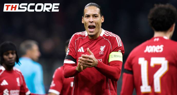 ฟาน ไดค์ กระตุ้นแข้งหงส์แดง เผด็จศึกคาราบัก ลุ้นตั๋วท็อป 8