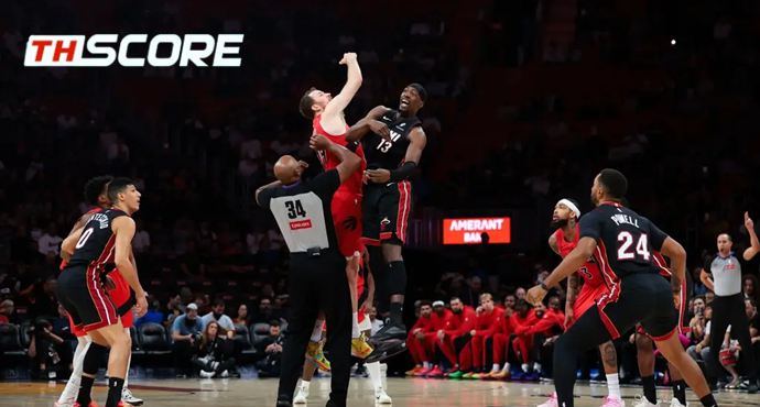 NBA - ไมอามี่ ฮีต 96-106 โทรอนโต แร็ปเตอรส์