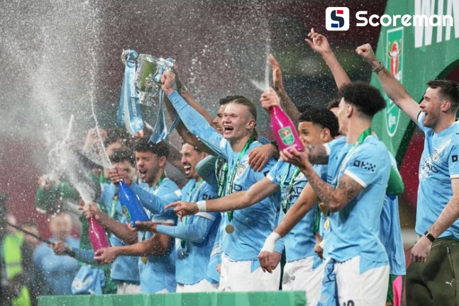 맨시티, EFL컵 통산 9번째 정상…과르디올라 대회 최다 우승 감독