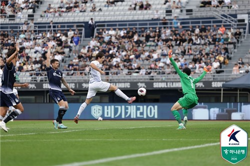 수원삼성, 서울 이랜드 1-0 제압...9경기 무패 행진