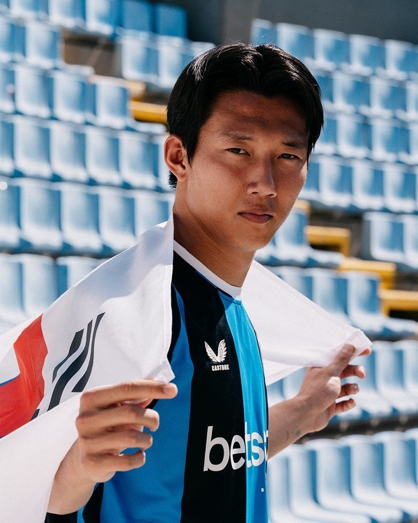 축구대표팀 수비수 이한범, 벨기에 명문 클뤼프 브뤼허 입단...3년 계약+등번호 3번