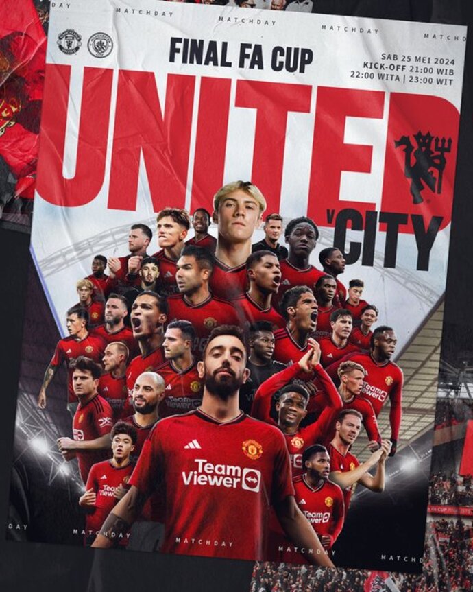 Manchester United win the 2023/241 FA Cup
