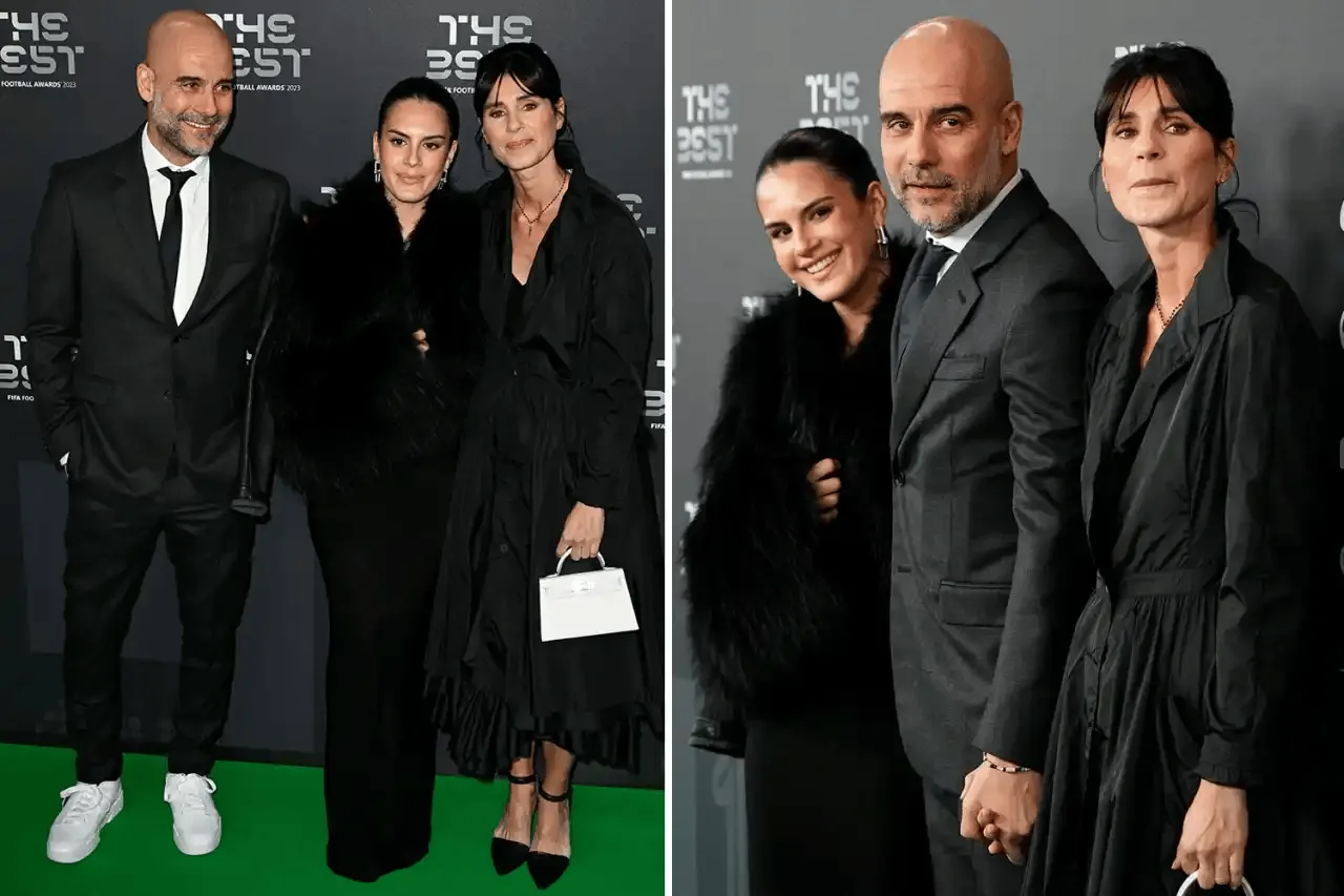 Guardiola đưa gia đình tới dự lễ trao giải FIFA, nhan sắc của con gái trở thành tâm điểm chú ý