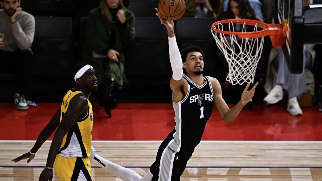 Pacers 110-140 Spurs, Wembanyama 30+11
