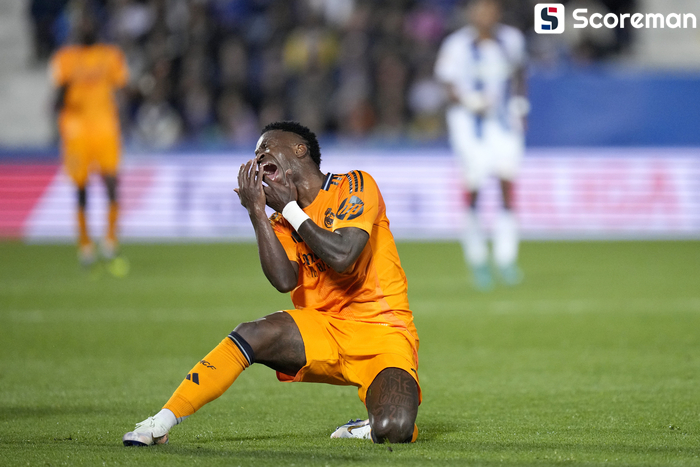 '골키퍼 폭행' 비니시우스, 라리가 2경기 출전 정지 징계