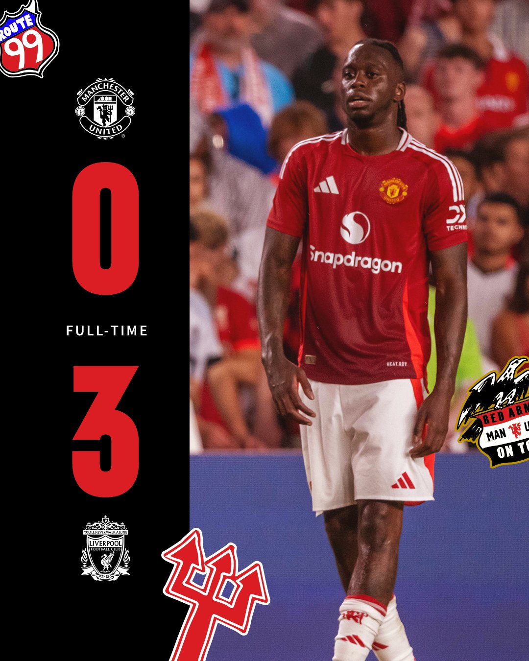 kết quả giao hữu CLB: Manchester United 0-3 Liverpool