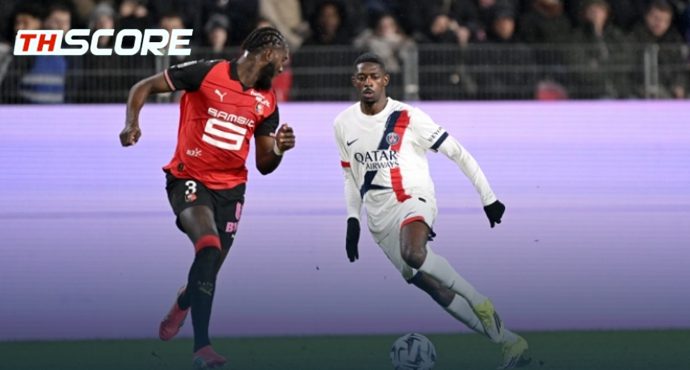 ลีกเอิง ฝรั่งเศส - แรนส์ 3-1 ปารีส แซงต์ แชร์กแมง