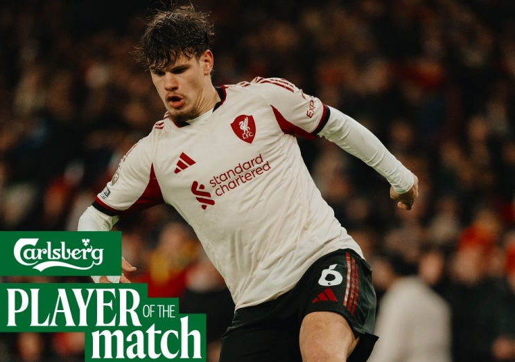 4 pha cướp bóng 1 lần ngăn chặn, Quansah được bầu chọn là cầu thủ xuất sắc nhất Liverpool trận hòa Arsenal 0-0