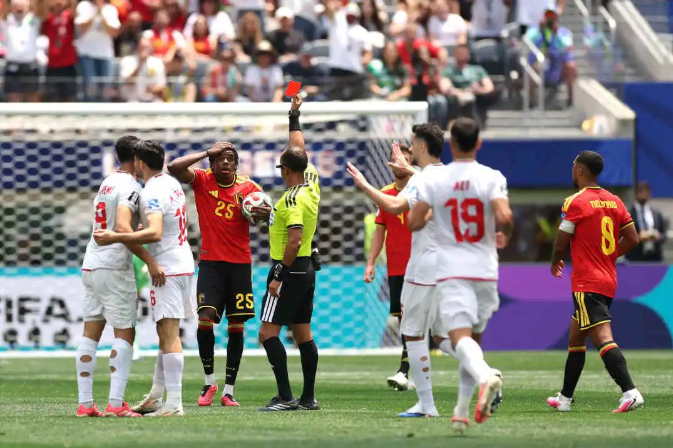 Belgium and Iran Play Out Goalless Draw as Ngoyi Red Card and Beiranvand Heroics Define Group G Clash