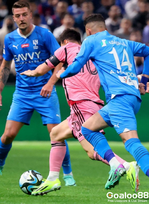 Messi’s first goal in 2024​​