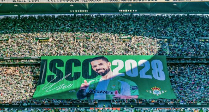 Isco Signs Contract Extension with Real Betis Until 2028