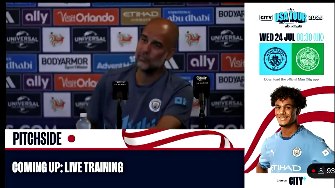 Guardiola confirms: De Bruyne will not leave Manchester City