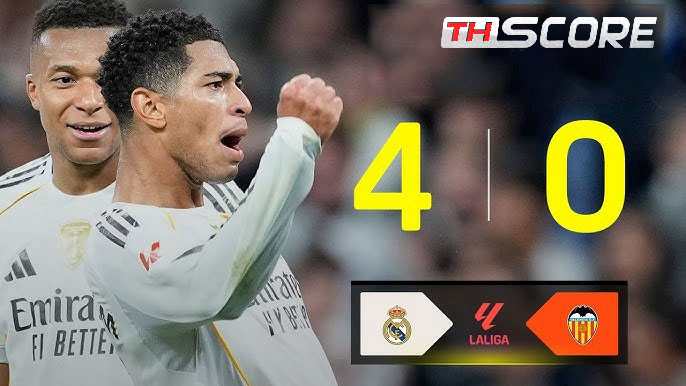 ราชันถล่มค้างคาว 4-0! เอ็มบัปเป้เบิ้ล มาดริดนำจ่าฝูง 7 แต้ม