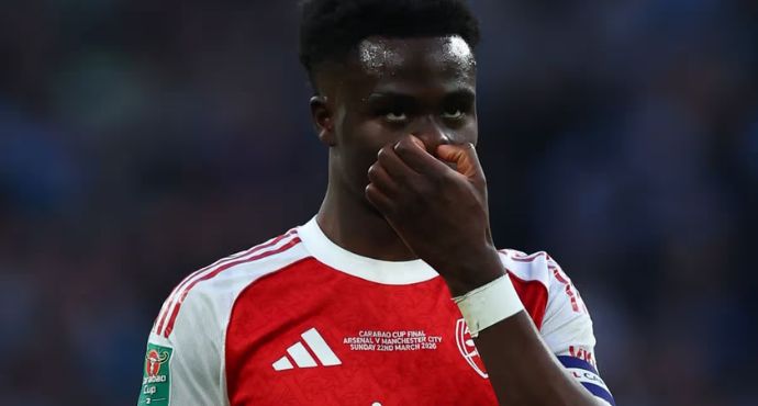 Arsenal Dealt Major Blow as Bukayo Saka Ruled Out of Champions League Quarter-Final Clash