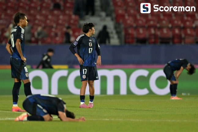 일본, U20 월드컵 탈락... 프랑스와 연장전 끝에 실점하여 8강행 실패