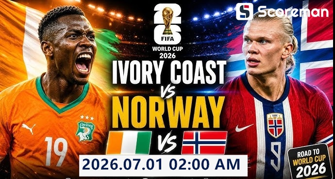 7월1일 월드컵 - 코트디부아르 VS 노르웨이 해외축구 분석 프리뷰