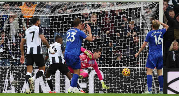 ผลบอล เลสเตอร์ ซิตี้ บุกพ่าย นิวคาสเซิล ยับเยิน ศึกพรีเมียร์ลีก