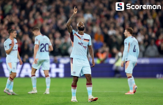 브렌트퍼드, 웨스트햄에 2-0 완승