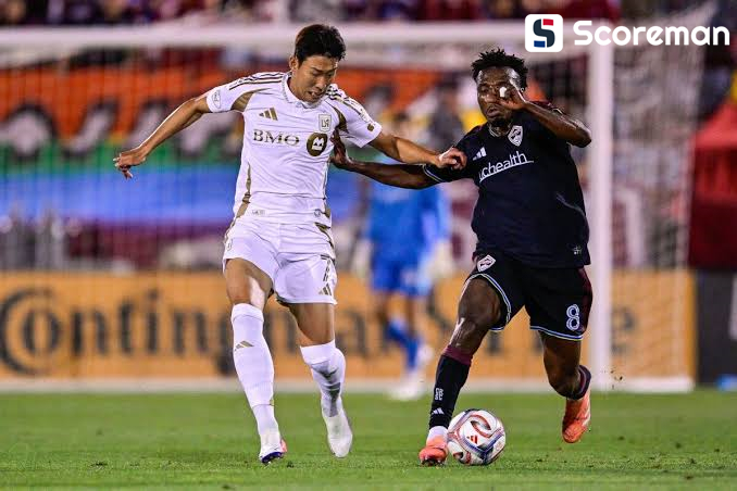 '손흥민 5경기 연속 침묵' LAFC, 콜로라도에 0-1 석패→3경기 무승 수렁