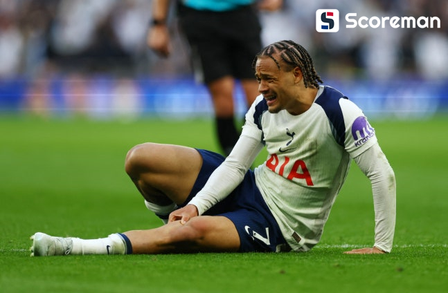 토트넘 시몬스, 십자인대 파열로 시즌 아웃·북중미 월드컵 무산