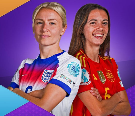 Trận chung kết sẽ là cuộc đối đầu với đội tuyển Anh! Đội tuyển bóng đá nữ Tây Ban Nha đã đánh bại Đức với tỷ số 1-0 trong hiệp phụ, với bàn thắng của Bombati từ một góc hẹp