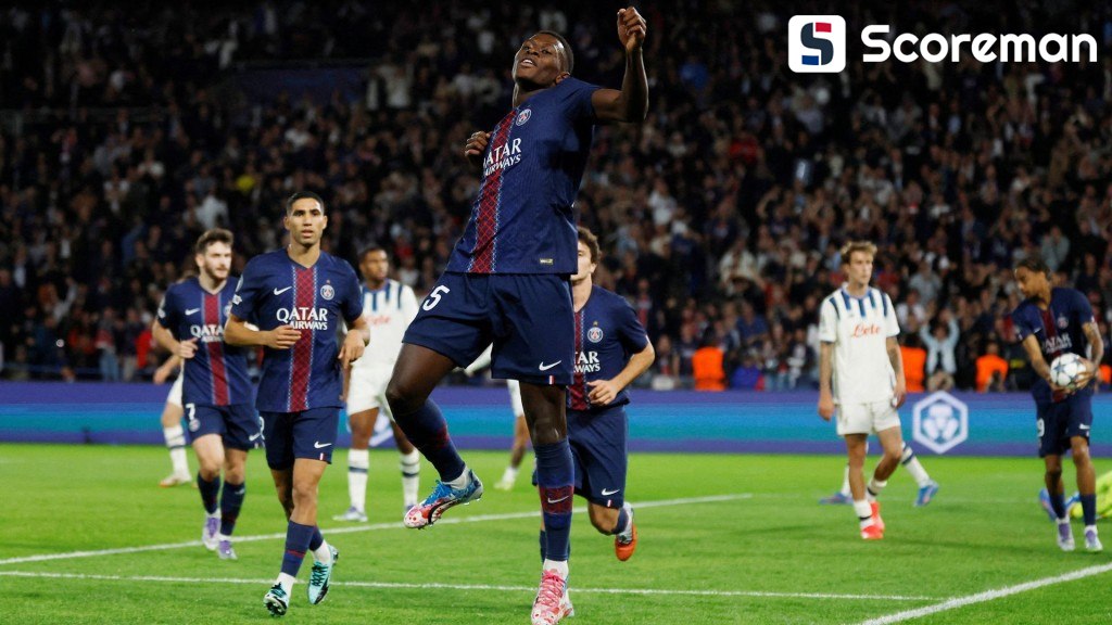 PSG, 아탈란타 4-0 완승... '교체출전 '이강인 패스 성공률 93%