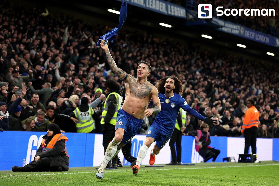 첼시, 투입된 선수가 3골 만들어내며 3-2 역전승!