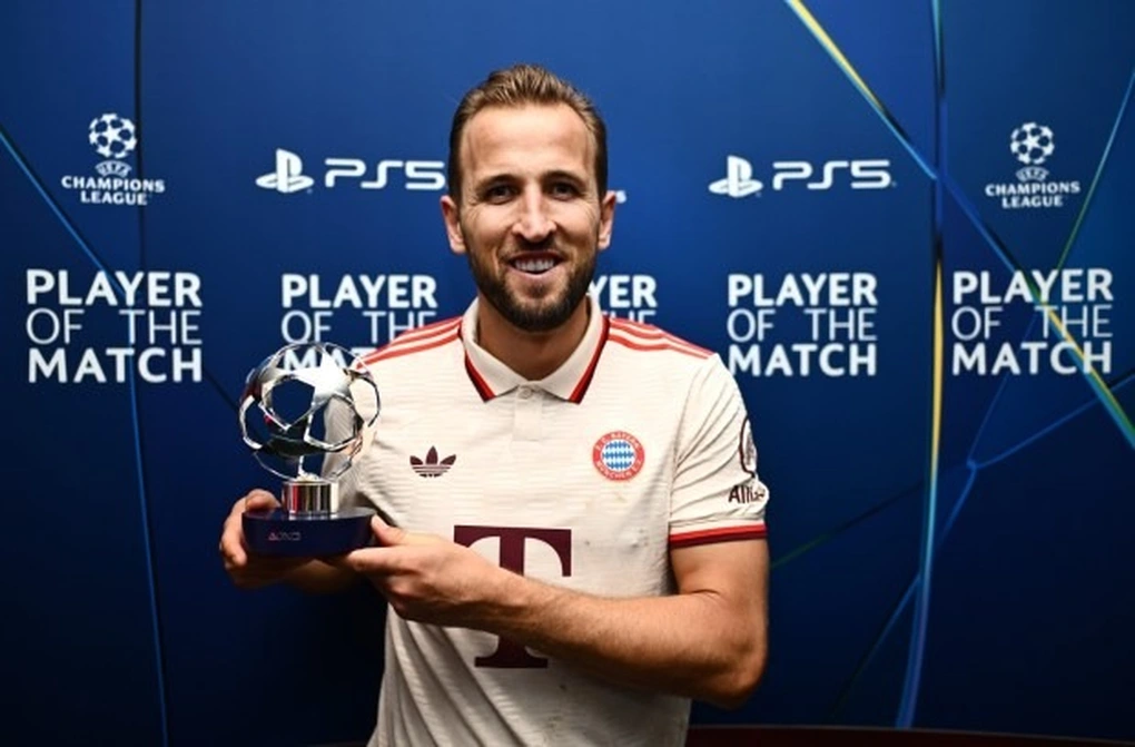 Harry Kane lập 3 kỳ lục tại UEFA Champions League