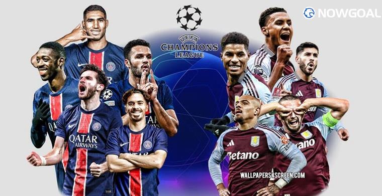 UEFA Champions League - Paris Saint Germain (PSG) VS Aston Villa Prediction