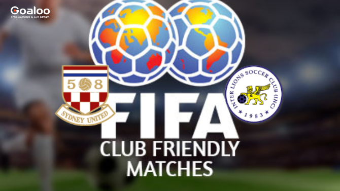 Sydney United VS Inter Lions Prediction International Club Friendly