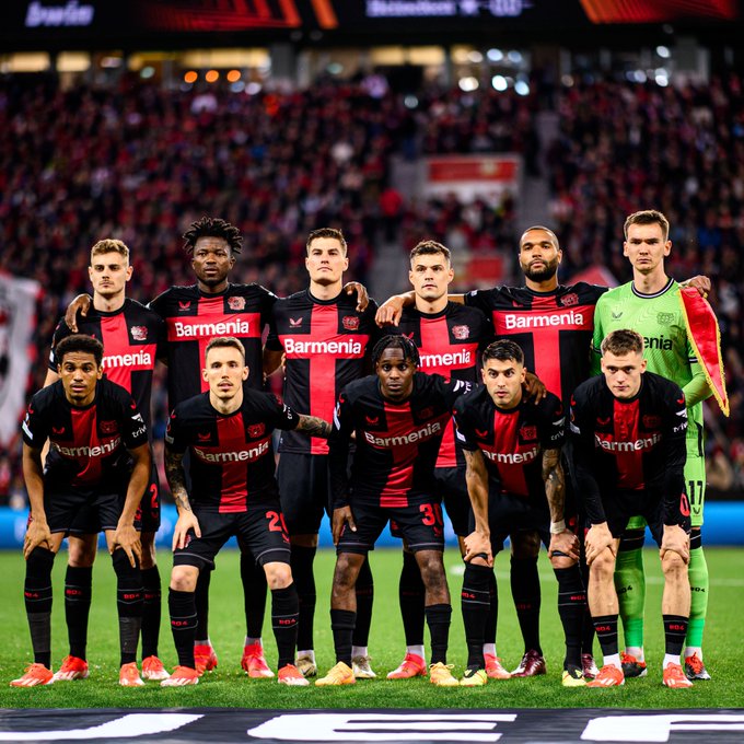 Bayer Leverkusen is now 42 Games unbeaten🔥