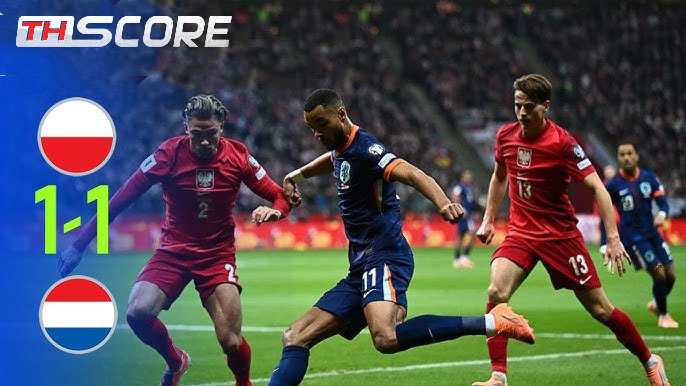 ​เดปายซัดกู้ชีพ! ฮอลแลนด์บุกเจ๊าโปแลนด์ 1-1 ต้องลุ้นต่อนัดสุดท้าย