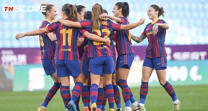 ยูฟ่า แชมเปี้ยนส์ ลีก หญิง - ซีดี ตากอน(ญ) 2-6 บาร์เซโลน่า(ญ)