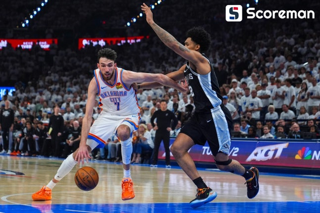 NBA 오클라호마시티, 서부 결승 5차전 승리…2년 연속 파이널 진출까지 '1승'