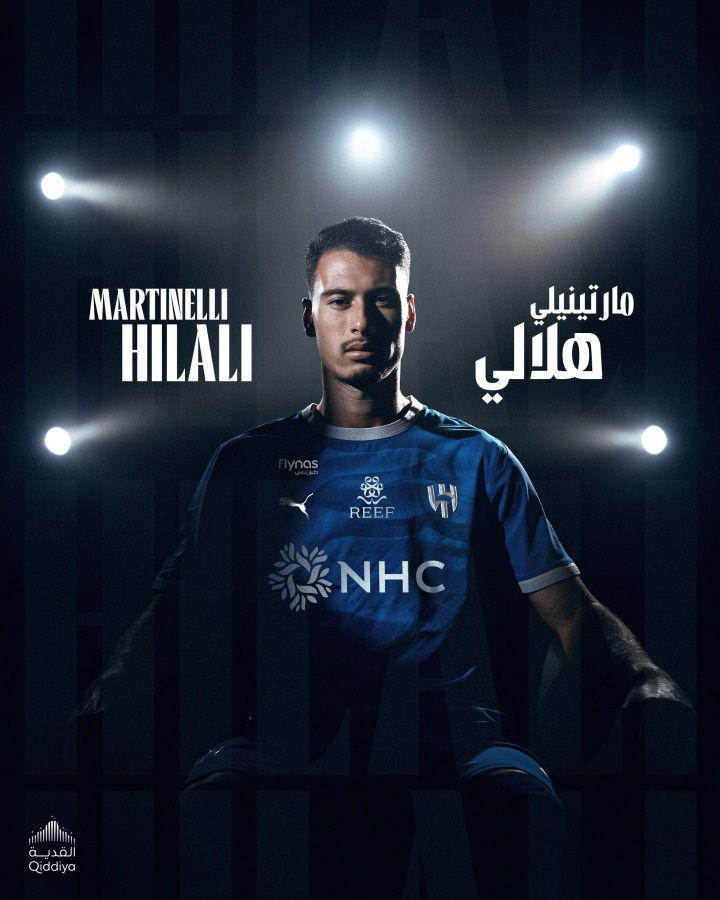 Martinelli chính thức gia nhập Al-Hilal, Arsenal thu 70 triệu euro – kỷ lục bán cầu thủ