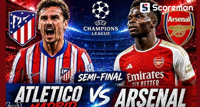 4월30일 챔피언스리그 - AT 마드리드 VS 아스널 해외축구 분석 프리뷰