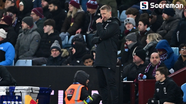 웨스트햄 지휘봉 잡은 포터 감독, 데뷔전서 패배…FA컵에서 탈락