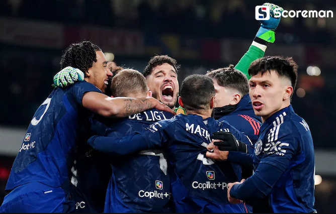 맨유, 승부차기서 아스날 꺾고 FA컵 3라운드 진출!