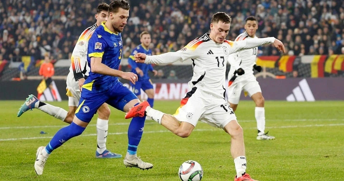 Đức 3-3 Ý | Kimmich đóng góp 1 bàn thắng và 2 kiến tạo, Đức loại Ý với tổng tỷ số 5-4