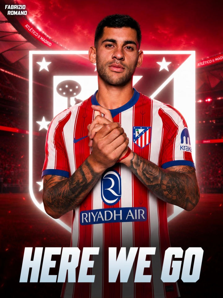 HWG! Atletico Madrid chiêu mộ trung vệ người Argentina Cristian Romero với tổng mức phí 40 triệu euro