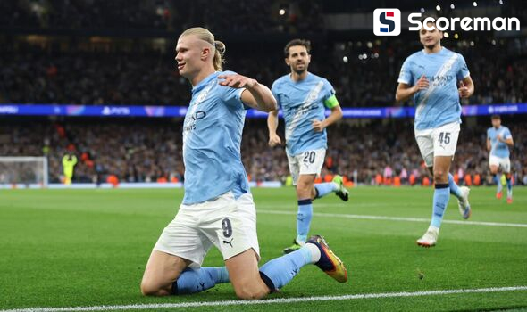 홀란드, UCL 역대 최소경기 50골 대기록… 팀은 나폴리 2-0 완승