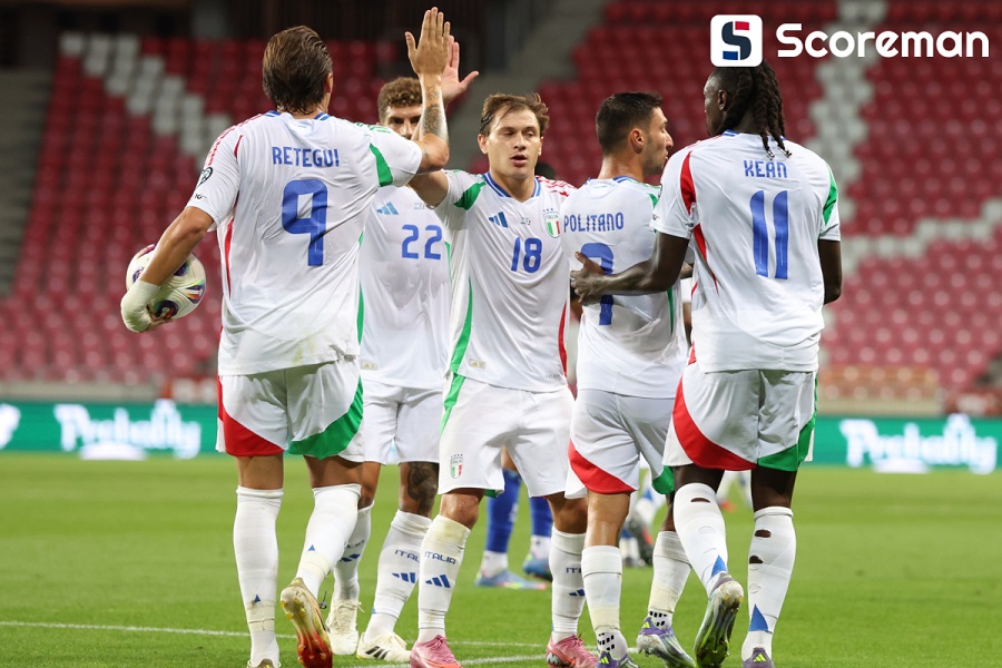 이탈리아, 이스라엘에 5-4 진땀승...가투소호 2연승